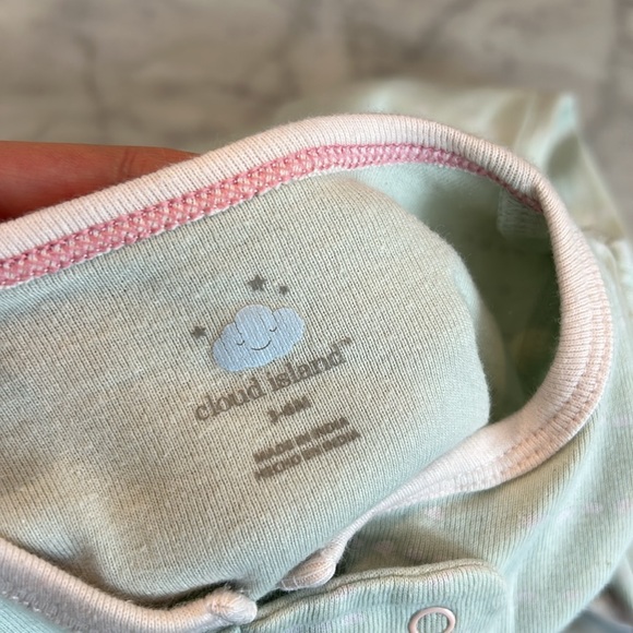 Cloud island 3-6m onesie bundle - Picture 5 of 11